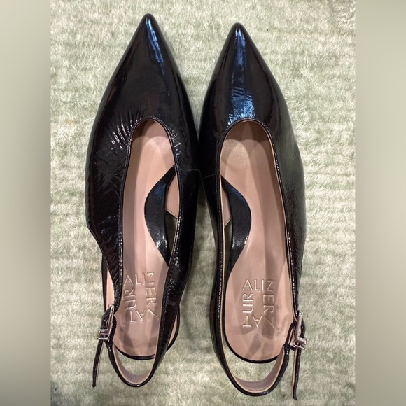 Naturalizer Black Slingback kitten Heels Nicolette Pump - Picture 7 of 12